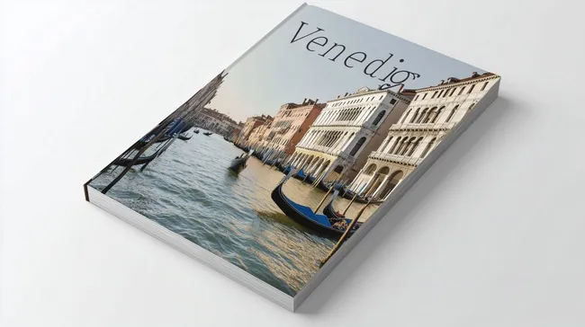 Malerischer Kanal Grande in Venedig mit historischen Palästen