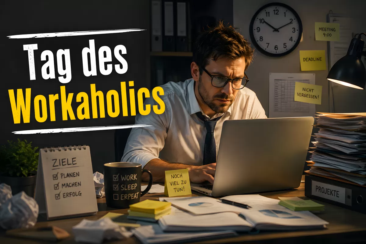 Tag des Workaholics am 5. Juli