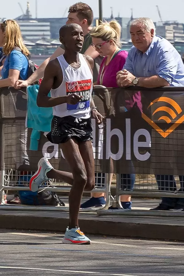 Marathon runner Samuel Chelanga - London Marathon 2018