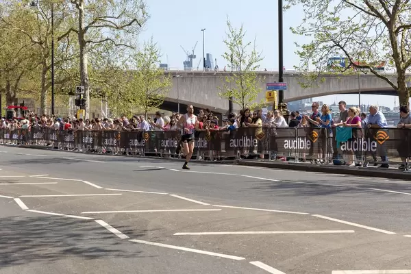 Marathon runner Stephen SCULLION - London Marathon 2018