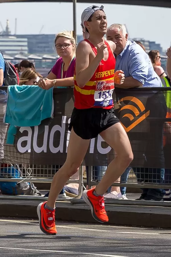 Marathon runner Tony Payne - London Marathon 2018