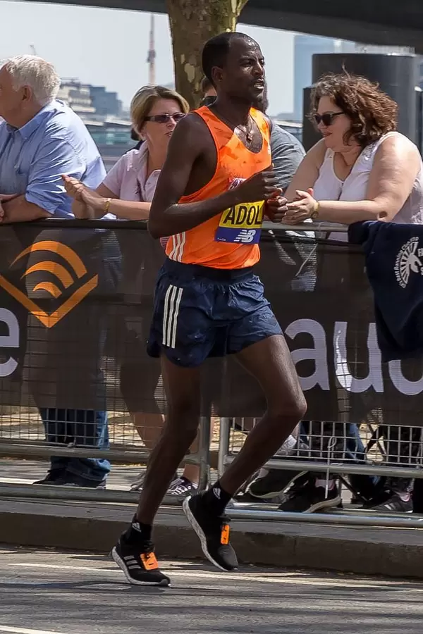 Marathonläufer beim London Marathon 2018