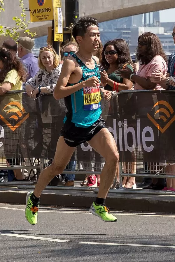Marathonläufer Tatsunori Hamasaki - London Marathon 2018