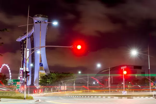Marina Sands Bay Hotel: Long Exposure