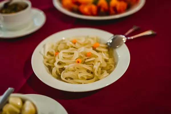 Marinated Onion With Seabuckthorn Berries