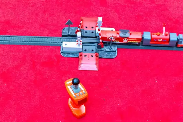 Märklin Startup zum Technik Lernen ein Bahnübergang