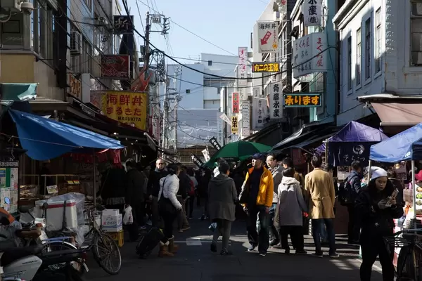 Markt in Chūō, Tokyo