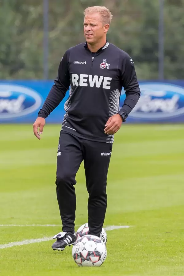 Markus Anfang during training