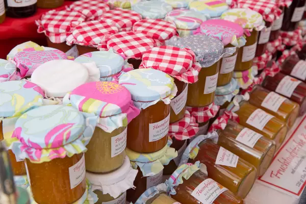 Marmelade und Gelees