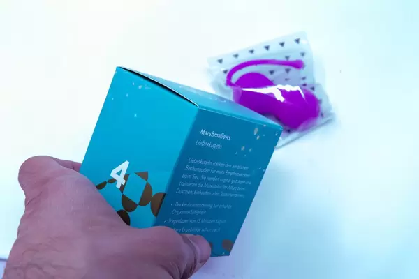 Marshmallow Liebeskugeln aus dem vierten Türchen des Amorelie Adventskalender