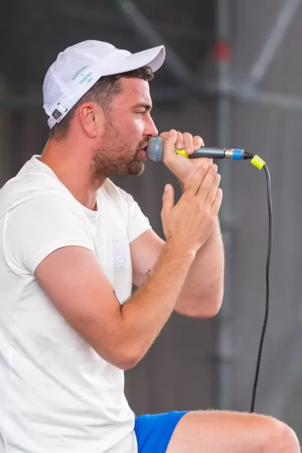 Marteria auf der Bühne bei einem Konzert in Köln