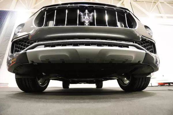 Maserati Levante, Nahaufnahme von vorne