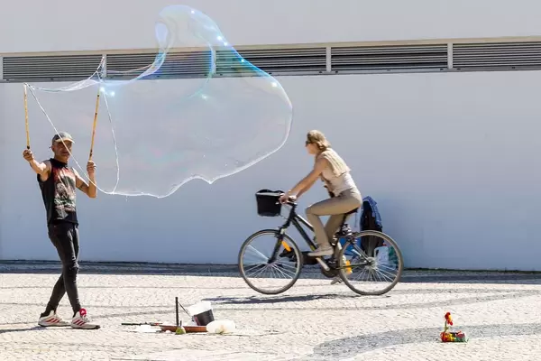 Maxi-Seifenblase / Soap Bubble