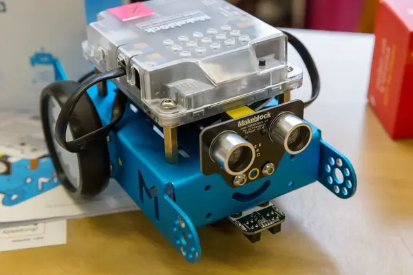 mBot Roboter zum selber bauen auf dem Digital Education Day 2018 in Köln