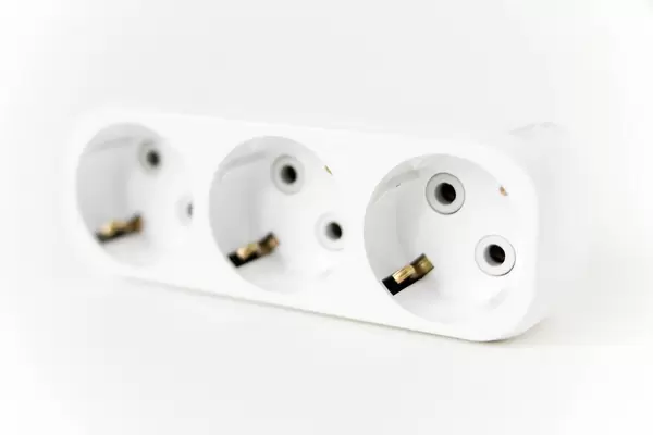 Mehrfachsteckdose / Close Up Of Electic Plug