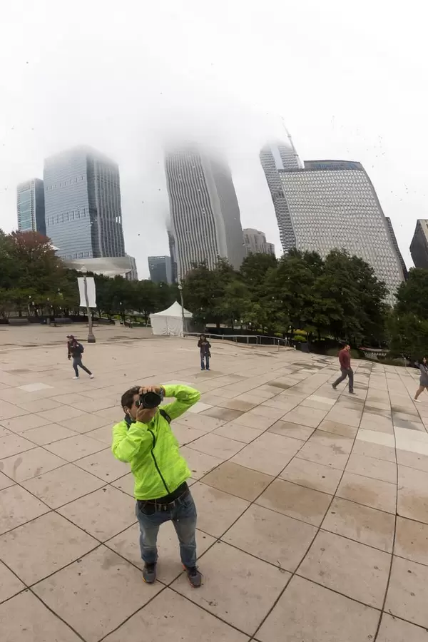 Meine Reflexion auf der Cloud Gate