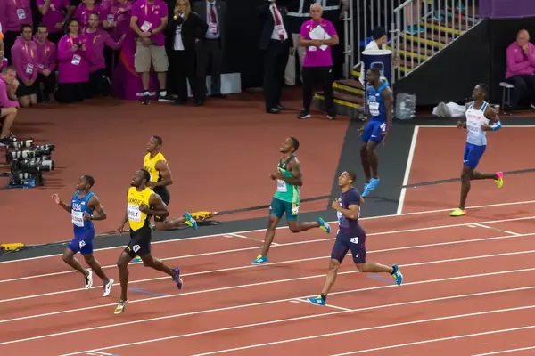 Men's 100m Final in London 2017