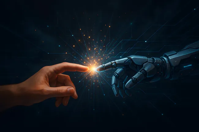 Mensch und Maschine erschaffen gemeinsam neue Möglichkeiten