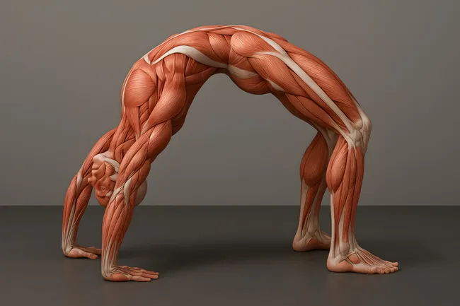 Menschliche Brücke: Eindrucksvolle Anatomie-Studie