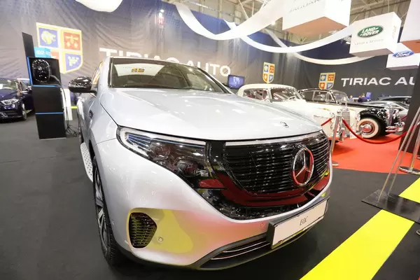 Mercedes-Benz EQC: Elektro-SUV beim Auto Show in Bukarest