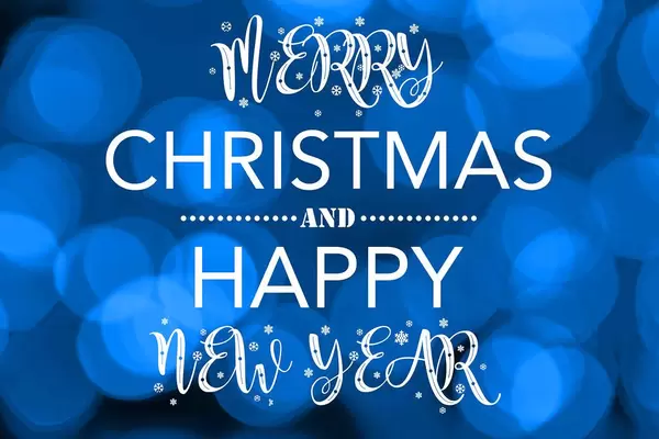 Merry christmas and happy new year background
