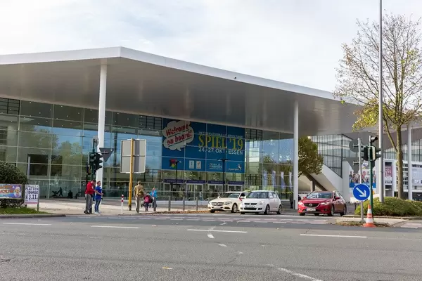Messegebäude in Essen zur Zeit der Spiel 2019