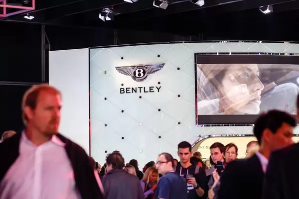 Messestand von Bentley bei der IAA 2017 in Frankfurt am Main