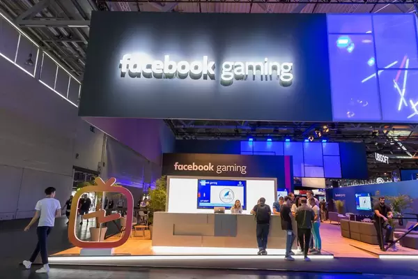 Messestand von Facebook Gaming