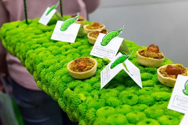 Messestand von Kaiserschote Catering Köln