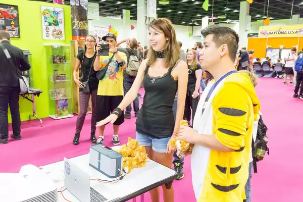 Messestand von MaoMao Castle - Gamescome 2017, Köln