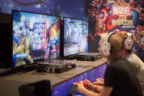 Messestand von Marver VS Capcom Infinite