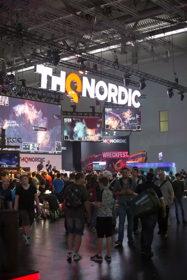 Messestand von Thq Nordic