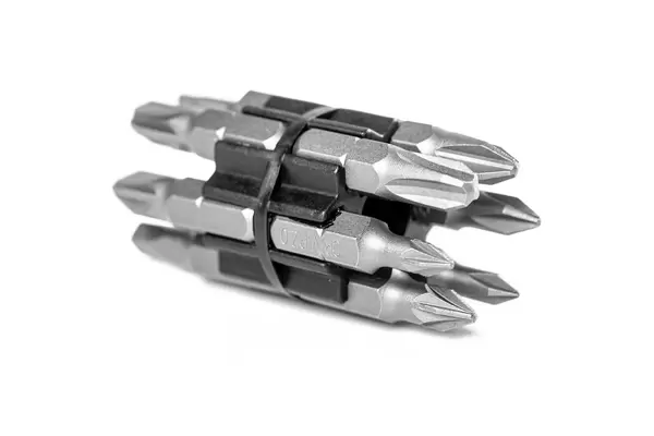 Metal new bits, close-up