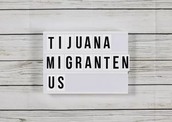 Mexikanische Grenzstadt Tijuana: Über 1.500 Migranten vor US-Grenze