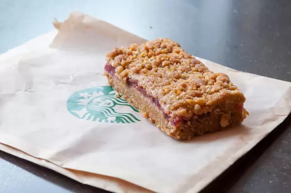 Michigan Cherry Oat Bar at Starbucks