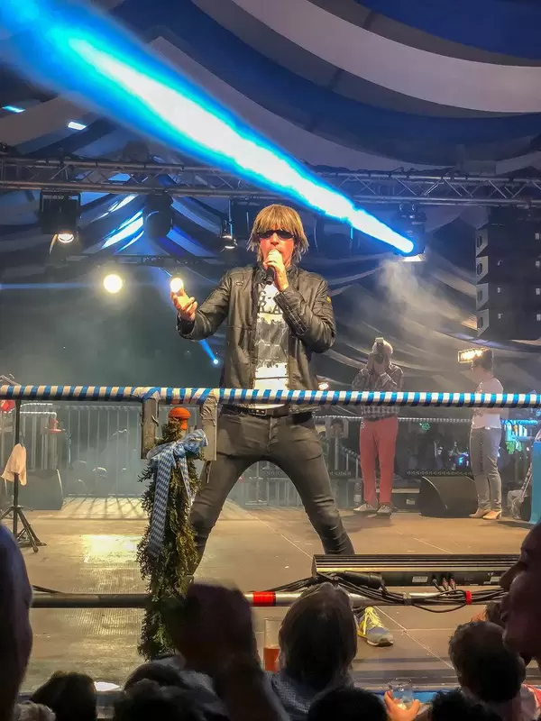 Mickie Krause auf dem Kölner Oktoberfest