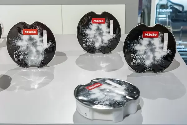 Miele Power Disk All in 1 - Pulverreiniger und Geschirrreiniger mit automatischer Dosierung für Miele Spülmaschinen