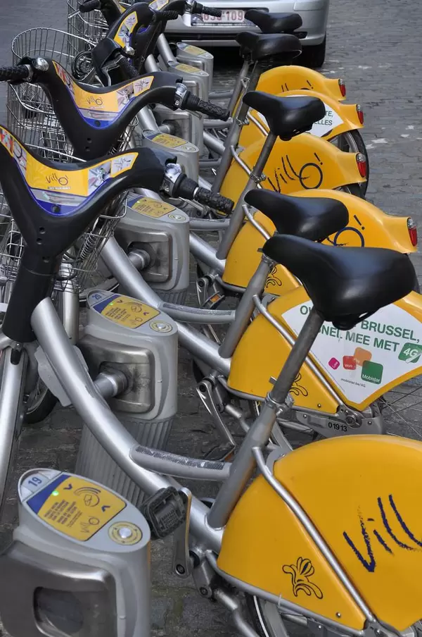 Mieträder in Brüssel