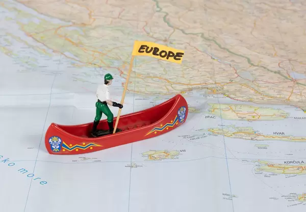 Migrieren nach Europa