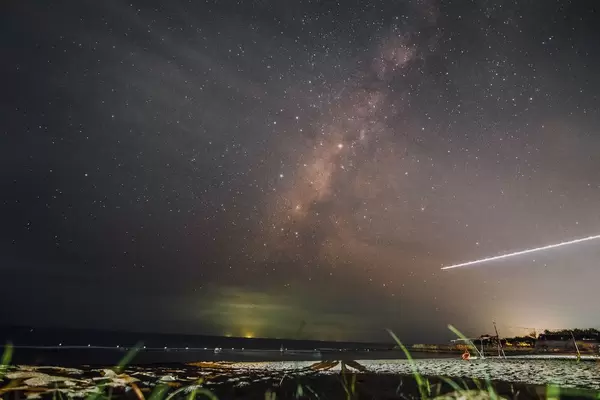 Milky Way early in the evening, Villa Azul