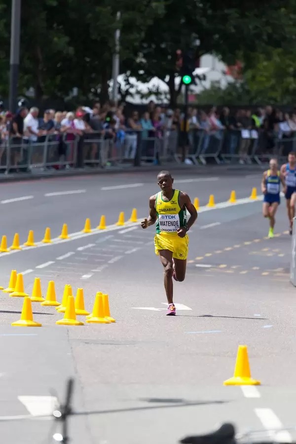 Millen Matende (Marathon Finale) bei den IAAF Leichtathletik-Weltmeisterschaften 2017 in London
