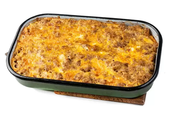 Minced Meat and Potatoes homemade pie (Flip 2019)