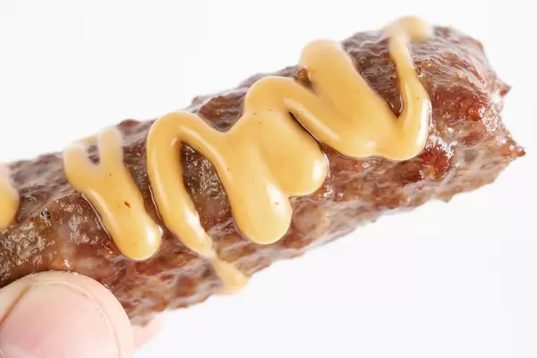 Minced meat Kebab with Mustard Sauce