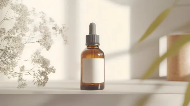 Minstrelölflasche mit Pipette - Perfekt für ätherische Öle oder CBD