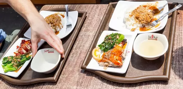 Mittagsessen in Chinatown