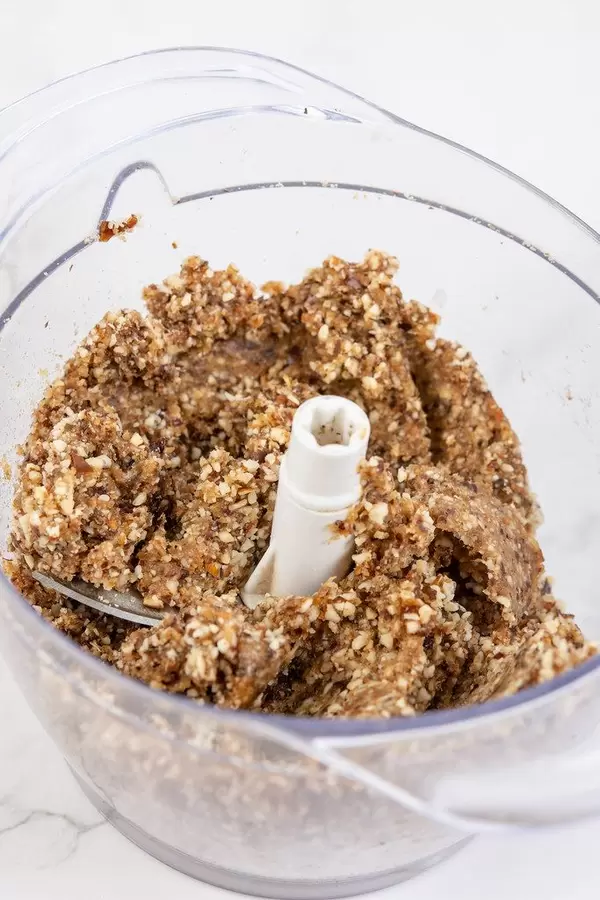 Mixture for Energy Balls with Date Palm fruits Almonds and Hazelnuts