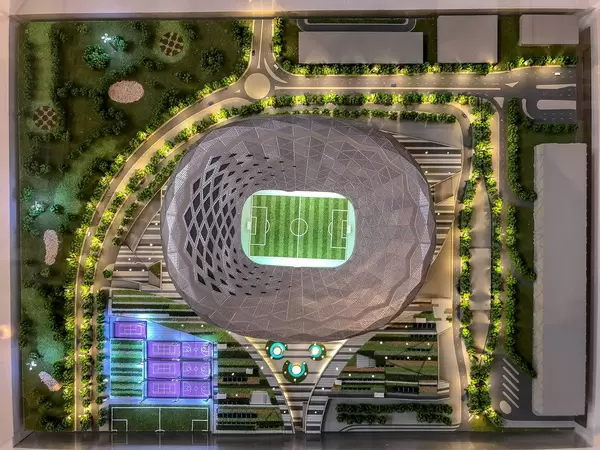 Model of Education City Stadium