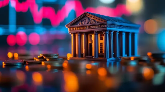 Modell der Finanzbranche vor digitalen Finanzdaten