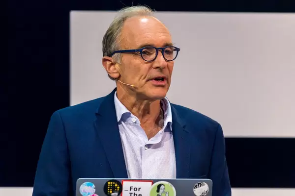 Moderated talk with Tim Berners-Lee in Cologne 2019 at Digital X Convention