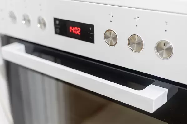 Modern Kitchen Stove closeup image